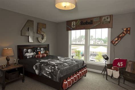 Fischer 758 Football Bedroom Decor Themed Kids Room Football Themed