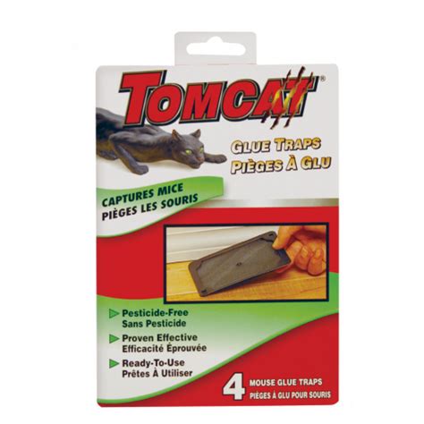 Tomcat Mouse Glue Traps 4 Pack Pest Supply Canada