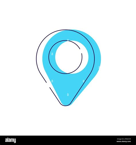 Geolocation Mark Vector Stock Vector Images Alamy