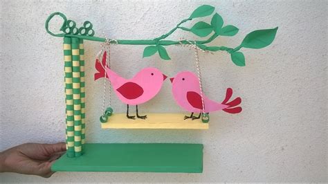 Your house and personal stuff will be pretty stylish if decorated with those scenery accessories. Paper Quilling Showpiece || DIY paper showpiece for room ...