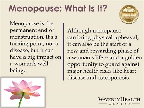 Ppt Menopause 101 Powerpoint Presentation Free Download Id1906281
