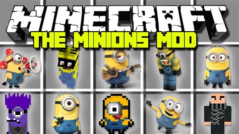 Minecraft Despicable Me 3 Mod Meet And Spawn All Of The Minions