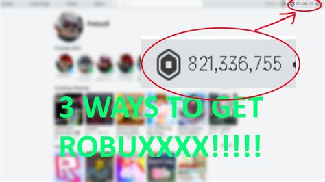 3 Ways To Get Robux Without Spending Any Money Roblox Youtube