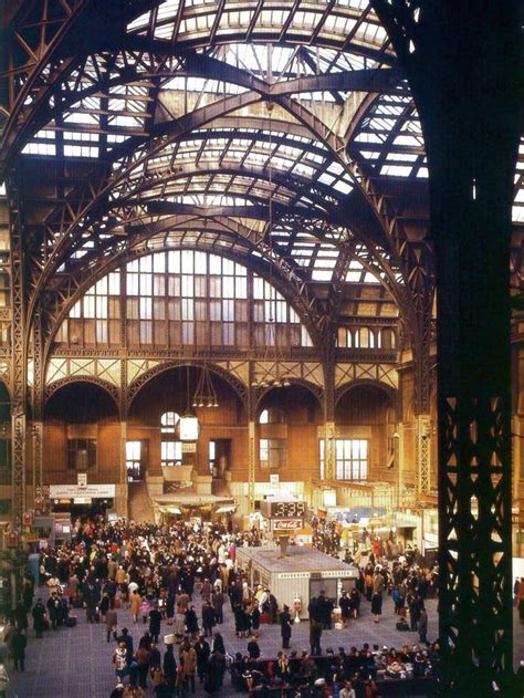 Color Photo Of Penn Station In 1963 Just Prior To Demolition Rlost