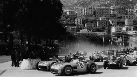 Fangio monaco gp 1955 . Just A Car Guy: Stirling Moss and Fangio in the 1955 ...