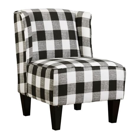 Not available for pickup and same day delivery. Charlie Buffalo Check Black and White Plaid Winged ...