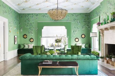 This Funky Decor Trend Is Making A Comeback—and Were Obsessed Green
