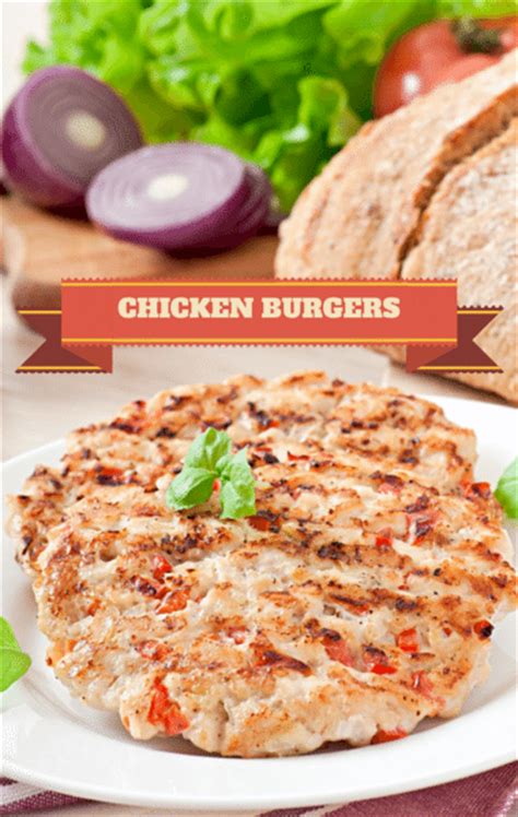 Allrecipes has more than 30 trusted chicken burger recipes complete with ratings, reviews and chicken burgers topped with grilled granny smith apples and onions. Rachael Ray: Chicken Burgers Recipe with Sriracha Ketchup