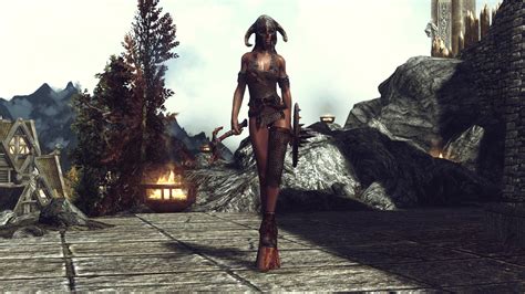 Theelderscrolls Skyrim Deserterx Armor Female Femaleonly Solo Solofemale Modbooru