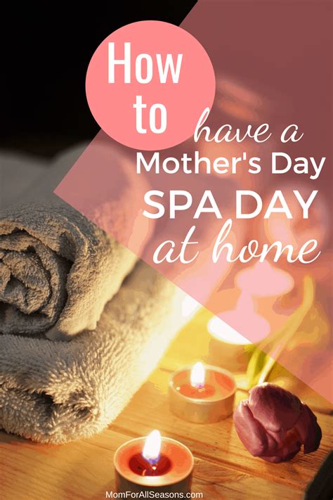How To Have A Mother S Day Spa Day At Home Gift Card Giveaway