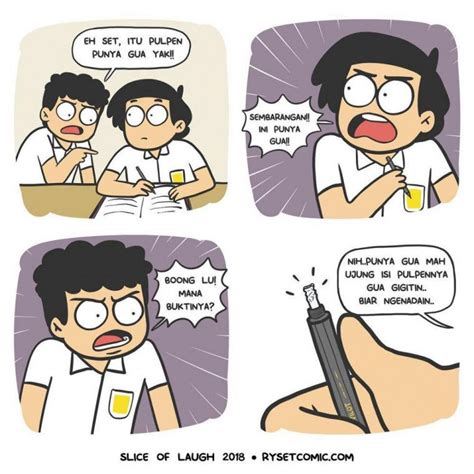 kumpulan komik pendidikan yang lucu dan menghibur