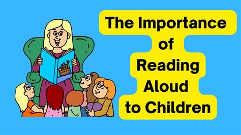 The Importance Of Reading Aloud To Children Youtube