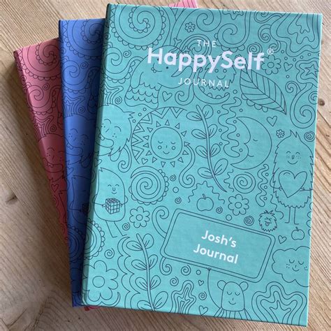 Personalised The Happy Self Journal Gratitude Journal By The Happy