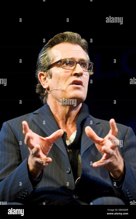 Rupert Everett Actor Talking About His New Memoir On Stage At Hay