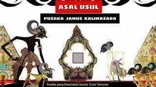 Asal Usul Wayang Kulit Asal Usul Pusaka Jamus Kalimasada Wayang My