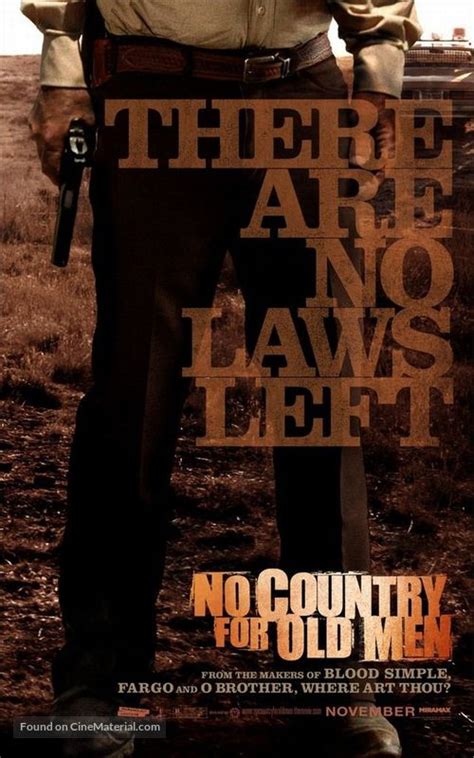 No Country For Old Men 2007 Movie Poster