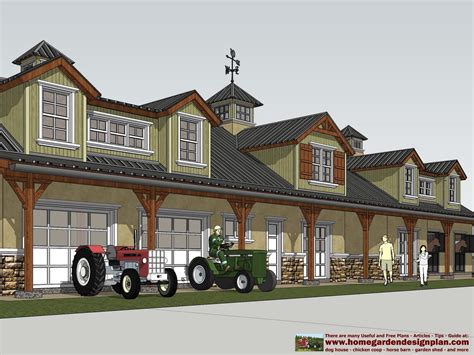 Plus you will also get included with these plans my ebook titled how to build your post and beam. HB100 Horse Barn Plans Horse Barn Design ~ Shed Plans Ideas