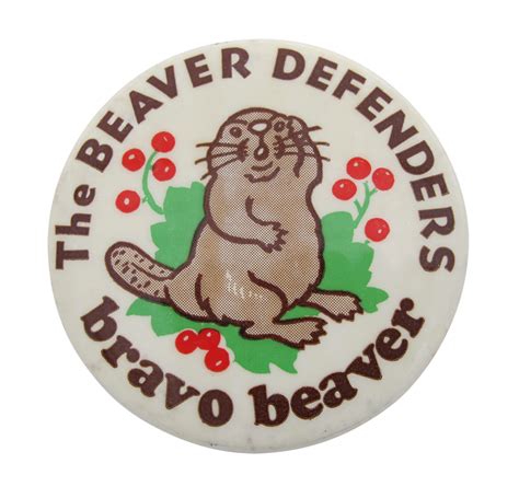 The Beaver Defenders Busy Beaver Button Museum