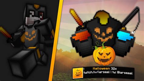 Minecraft Halloween 32x Texture Pack Pvp 17 18 Arsel Youtube