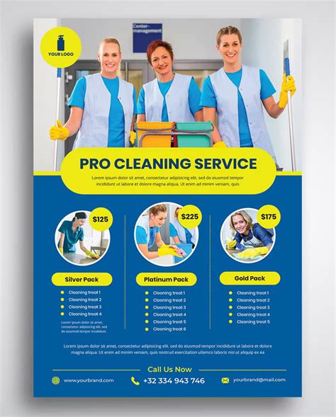 11 Best Cleaning Service Flyer Templates Ksioks