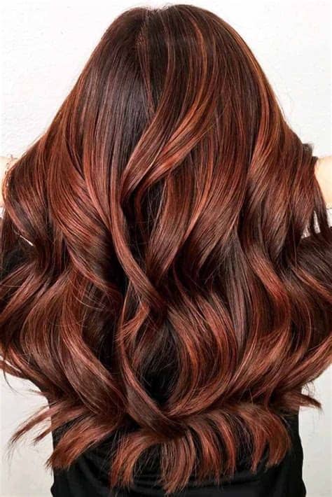 The range of colors available for dark hair with highlights is constantly updated. 24 Seductive Shades Of Red Hair For Any Complexion And Eye ...