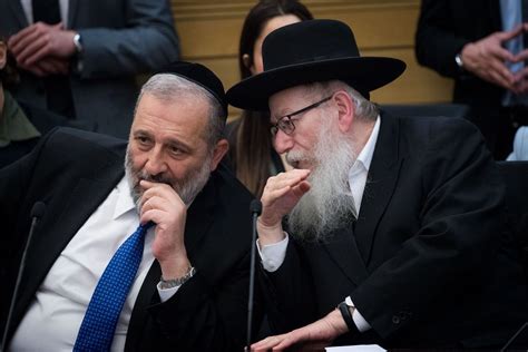 Ultra Orthodox Parties Urge Netanyahu Gantz To Avoid Madness Of