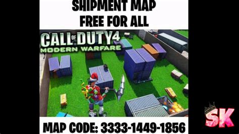 This one was created by. Call Of Duty Shipment Map Remake With Code (Fortnite ...