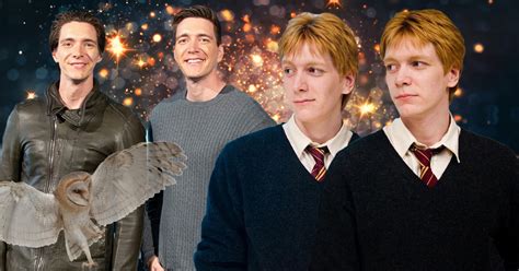 Fred And George Weasley Harry Potter Actors