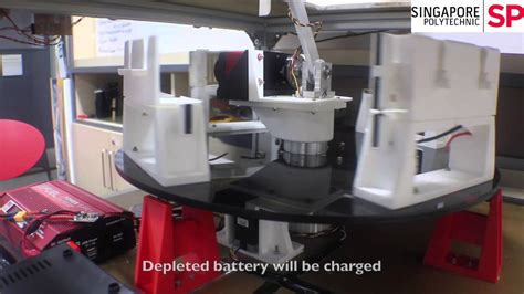 Autonomous Battery Swapping System For Multicopter Singapore Polytechnic Engineering Show
