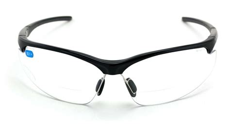 Bifocal Reader Performance Protective Safety Glasses Clear Lens