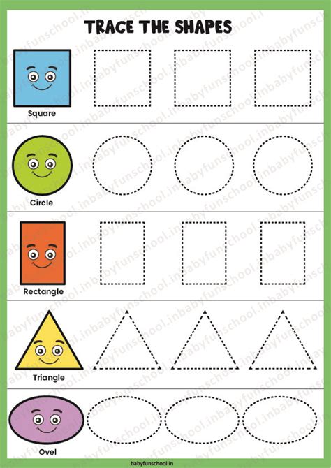 Free Printable Shapes Worksheets For Toddlers And Preschoolers 7f6