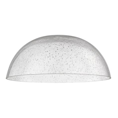 Clear Seeded Glass Shade 13 Inch Wide 1 63 Fitter G1785 Cs Destination Lighting