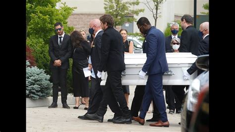 THE FINAL FAREWELL: Funeral for Karolina Ciasullo and her three