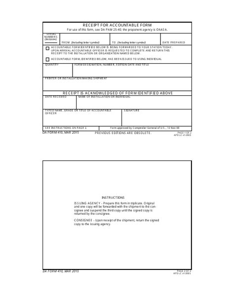 Printable Nc Form D 410