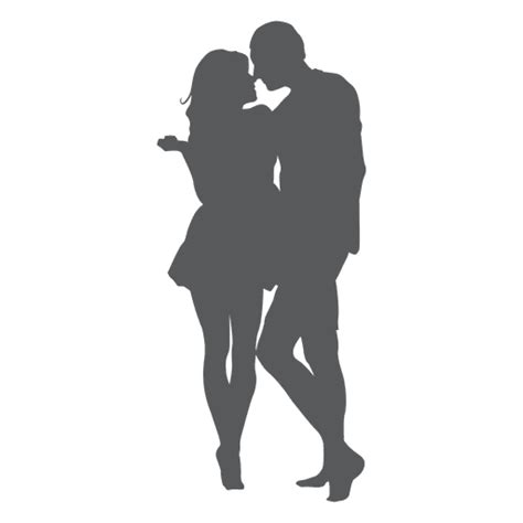 Romantic Couple Silhouette Transparent Png And Svg Vector File Images