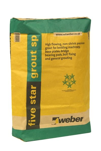 Weber Five Star Grout Sp Epms Supplies
