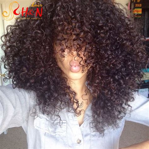 9a Grade Tightest Kinky Curly Human Hair Tight Curl Malaysian Virgin