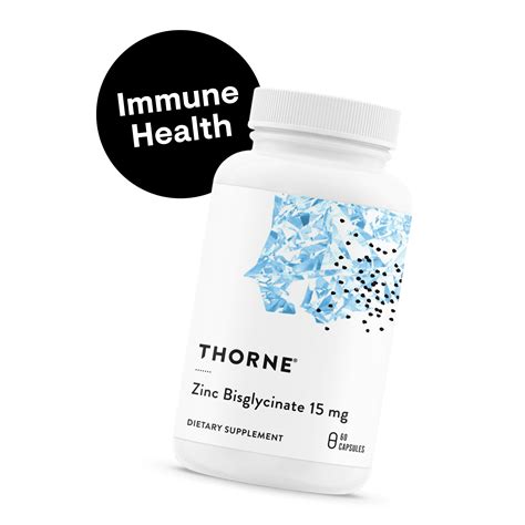 Zinc Bisglycinate 15 Mg Thorne Asia Reviews On Judgeme