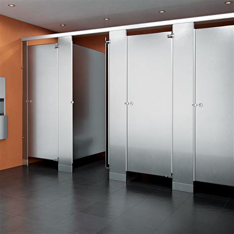 School Bathroom Partitions Single Occupant Stalls