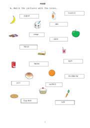 english teaching worksheets food