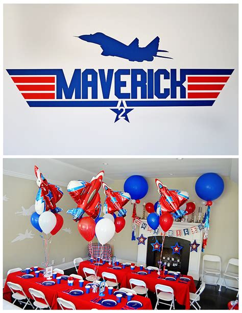 Mavericks Top Gun 2nd Birthday Party Project Nursery