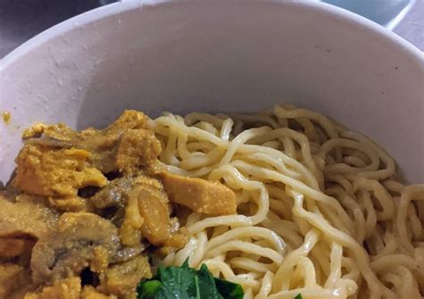 Haluskan semua bahan pangsit (kecuali kulitnnya). Resep Mie Ayam Jakarta Tanpa Micin oleh ulfa chairunnisa ...