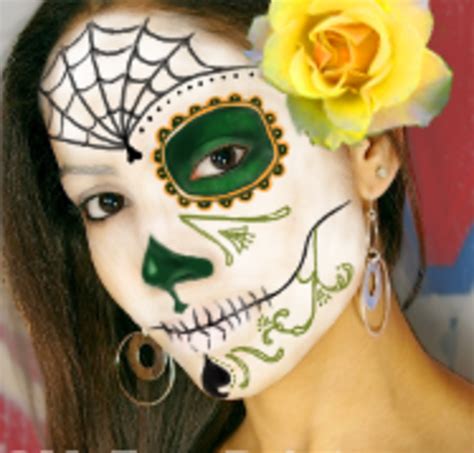 Day Of The Dead Skull Makeup And Face Paint Hubpages