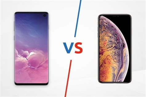 Samsung Galaxy S10 Vs Iphone Xs The Verdict Trusted Reviews