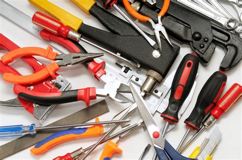 banco de imágenes gratis colección de herramientas para constructores y electricistas