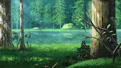Forest Animation Background Carrotapp