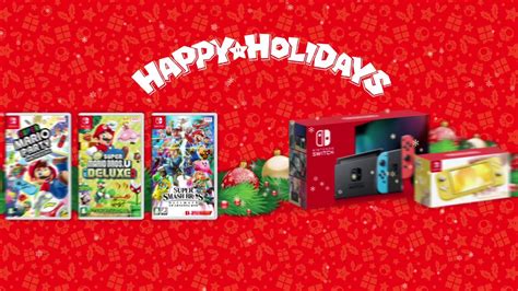 video nintendo switch happy holidays tv commercial for korea nintendosoup