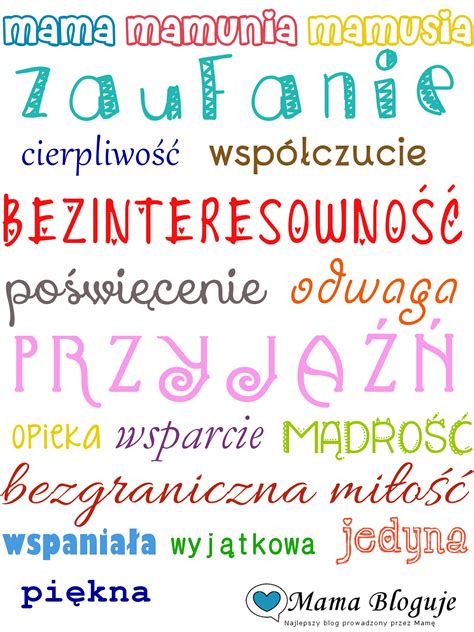 Mama to taka gwiazdeczka błyszcząca, oraz iskierka wśród dobra lśniąca. Życzenia na Dzień Matki | Mama Bloguje