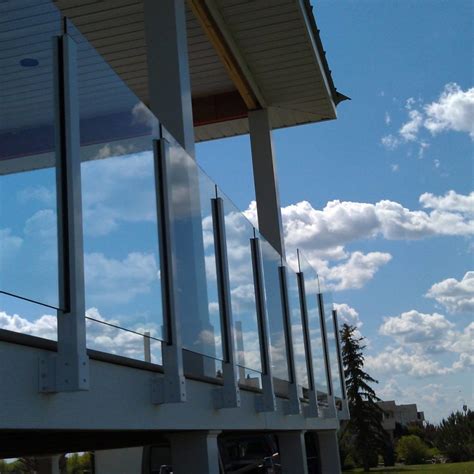 Topless Deck Railing Rezied Budget Glass