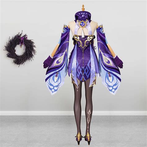 genshin impact keqing costume cosplay dress ver 1 etsy